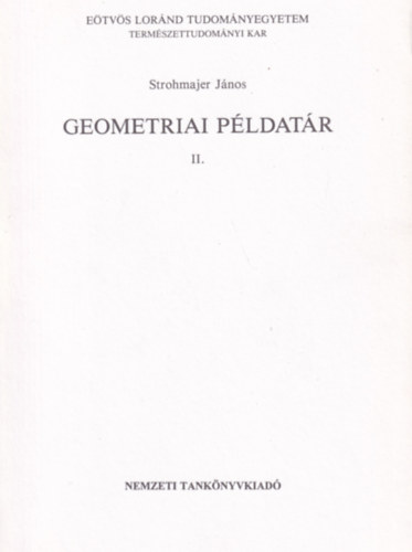 Strohmajer Jnos - Geometriai pldatr II.