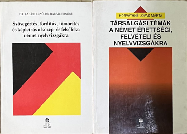 N�met nyelvk�nyv csomag (2 k�tet)