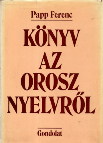 Knyv az orosz nyelvrl