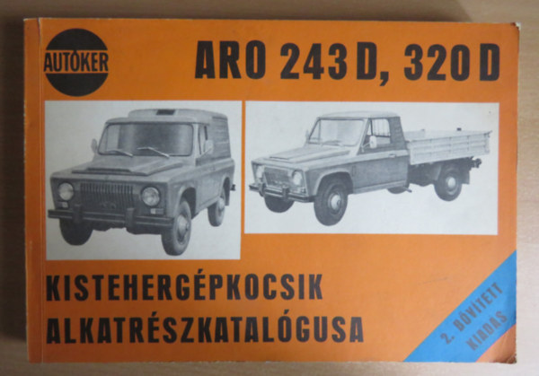 Aro 243D, 320D kistehergpkocsik alkatrszkatalgusa