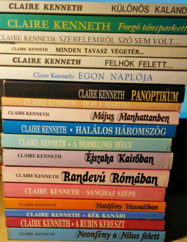 18db Claire Kenneth k�nyvek.