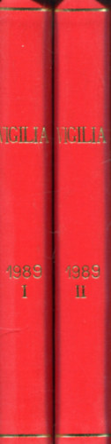 Vigilia 1989 I.-II. (janur - december egybektve)