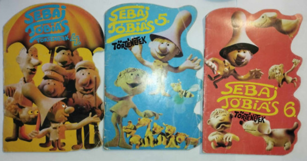 Csukás István- Cakó Ferenc - Sebaj Tóbiás történetek 4-6. (3 db. füzet)