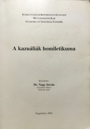 A kazulik homiletikuma