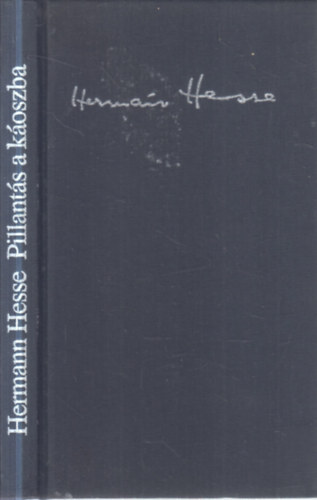 Herman Hesse - Pillant�s a K�oszba