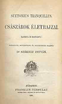 Csszrok letrajzai