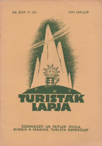 Turistk Lapja 53. vf. 5. sz. -1941