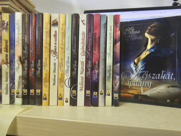 20db Melissa Moretti, K�NYVMENT� AJ�NLAT: Holdf�ny hotel, A szerelem szigete, Lazarus doktorn�, B�d�t� levendula, Bella a dr�ga Bella, A m��ltai szeret�, Meg�rdemelt szerelem, �r�lten szeretlek, A boldogs�g h�za, Pipacs a sz�lben, A