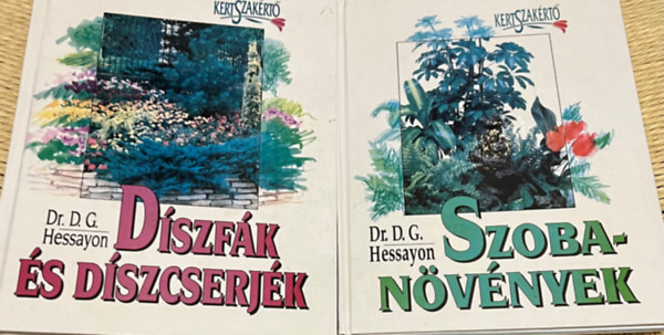 2 db kertszakrt ktet: Dszfk s dszcserjk - Virggyi Dsznvnyek