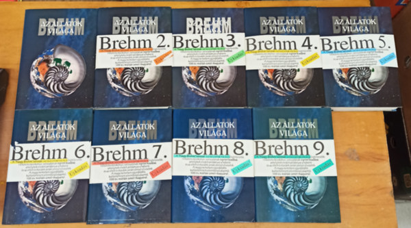Brehm - Az llatok vilga 1-18.+ Kruif: A baccillusvadszok (teljes) - reprint