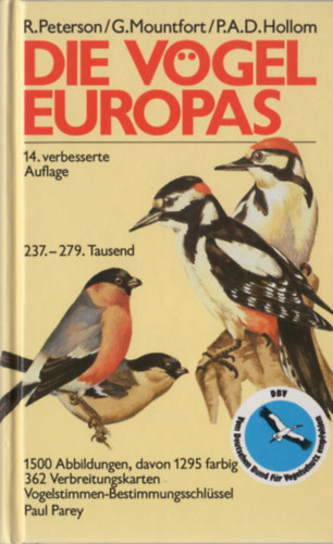 R.Peterson/G.Mountfort/P.A.D.Hollom - Die V�gel Europas