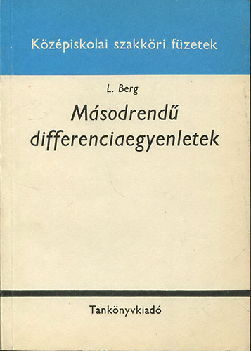 Msodrend differencilegyenletek