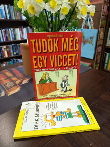 Vicck�nyv 2 darabos k�nyvcsomag: Di�k Murphy, Tudok m�g egy viccet! - T�bb, mint 1000 vicc a jav�b�l