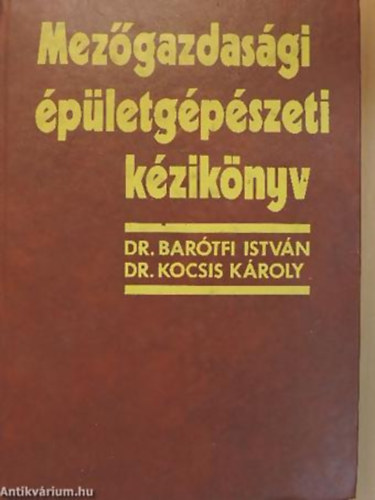 Mezgazdasgi pletgpszeti kziknyv - Kihajthat mellklettel