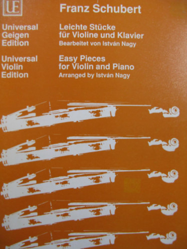 Franz Schubert - Leichte Stcke fr Violine und Klavier / Easy pieces for Violin and Piano