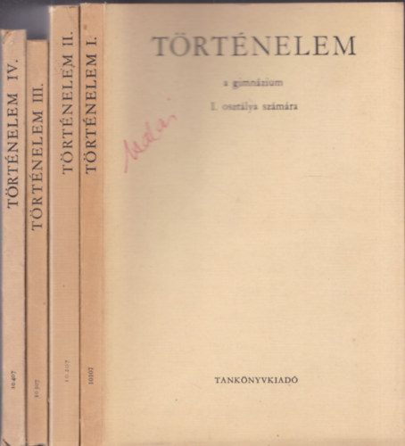Trtnelem I-IV. (A gimnzium szmra)
