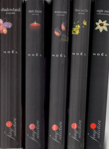 Halhatatlanok sorozat 1-5. ktet ( 5 db vrspttys knyv  egytt )  1. Night Star - a szerencsecsillag , 2. Blue noon -kk hold,3. Evermore- mindrkk, 4. Dark flame-stt lng, 5. Shadowland- rnyvidk