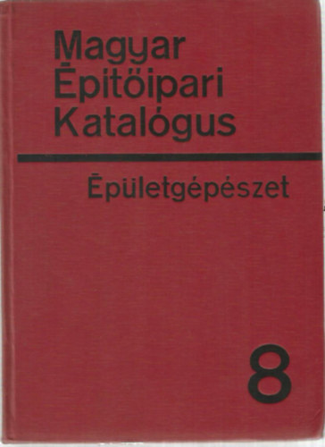 Magyar ptipari Katalgus 1/8 - pletgpszet