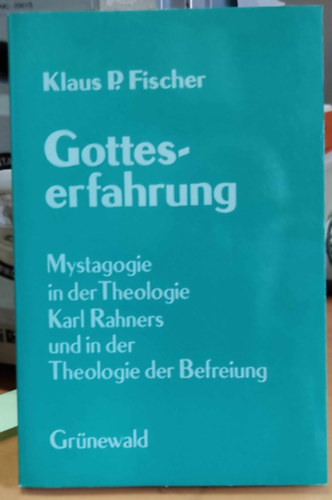 Gotteserfahrung. Mystagogie in der Theologie Karl Rahners und in der Theologie der Befreiung (Matthias-Grnewald Verlag)
