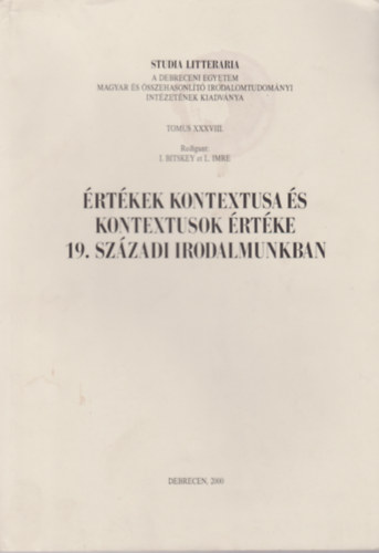 rtkek kontextuda s kontextusok rtke 19. szzadi irodalmunkban