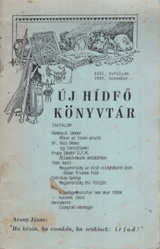 j Hdf Knyvtr 1991. november