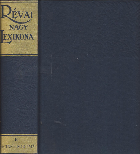 Rvai nagy lexikona 17. (Sodoma-Tarjn)