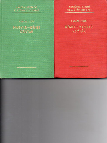 Hal�sz El�d - N�met-magyar, Magyar-n�met kissz�t�r