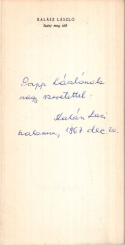 Sz�nj meg id� - Dedik�lt