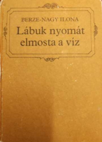 Lbuk nyomt elmosta a vz