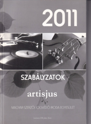 Artisjus - Szablyzatok - 2011