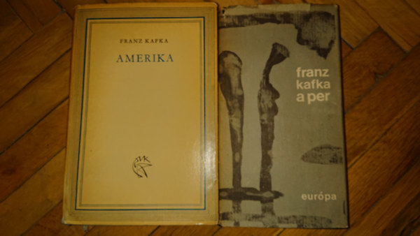 2 db Franz Kafka regny: A per, Amerika
