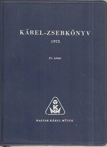 K�bel-zsebk�nyv 1973 IV. - Zom�nchuzalok