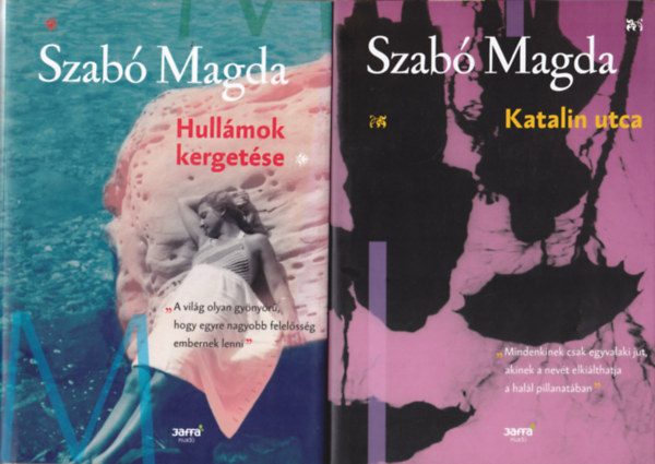 2 db Szab� Magda k�nyv: Kataliun utca + Hull�mok kerget�se (Szab� Magda-�letm�sorozat)