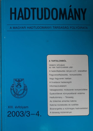 Hadtudomny 2003/3-4.