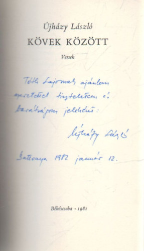 Kvek kztt- versek , dediklt , szmozott