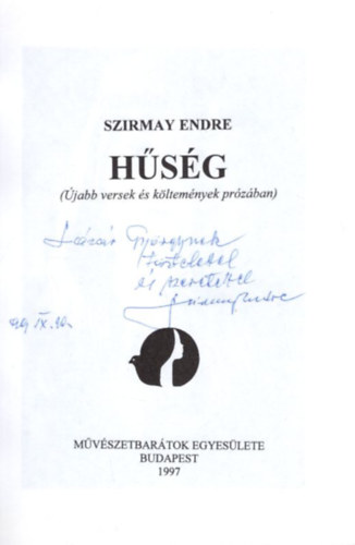 Hsg - (jabb versek s kltemnyek przban) dediklt