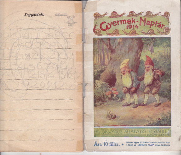 Gyermek-naptr az 1914. vre