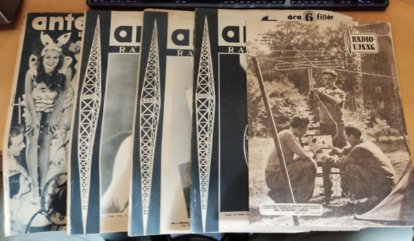 5 db r�di�-amat�r �js�g - sz�rv�nysz�mok