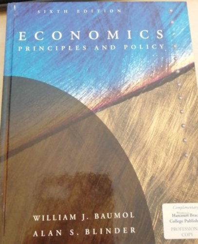 Economics - Principles and Policy (Third Edition)