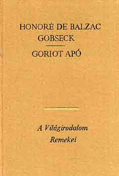 Honor de Balzac - Gobseck-Goriot ap