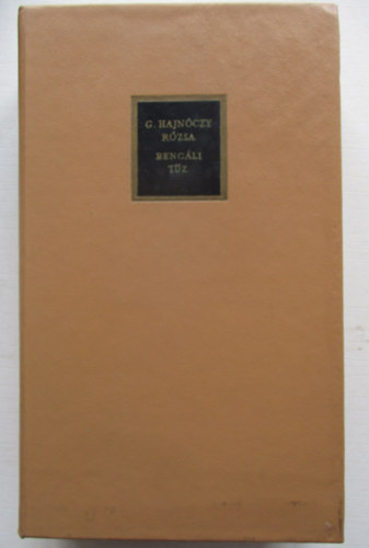Beng�li t�z I-II. (egy k�tetben)