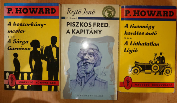 3 knyv, 5 m Rejt Jentl: A boszorknymester/A Srga Garnizon, Piszkos Fred, a kapitny, A tizenngy kartos aut/A lthatlan lgi
