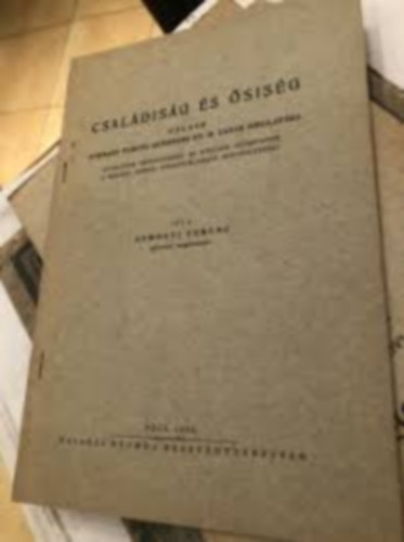 Somogyi Ferenc - Csaldisg s sisg vlasz Eckhart Ferenc egyetemi ny. r. tanr brlatra