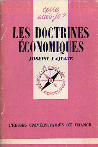 Joseph Lajugie - Les Doctrines conomiques