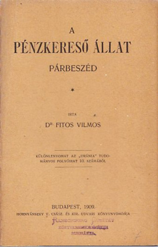 A pnzkeres llat (Prbeszd)