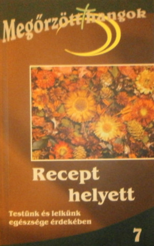 Recept helyett