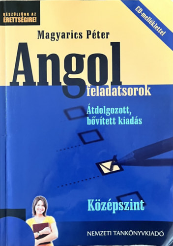 Angol feladatsorok - Kzpszint (CD-vel)