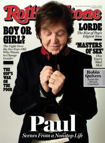 Rolling Stone 2013 November 7 (Paul: Scenes From a Nonstop Life)