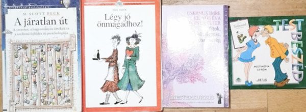 4db �nismerettel, t�rsas kapcsolatokkal kapcsolatos m� - Testbesz�d CD, Titok, elhallgat�s, �szintes�g, L�gy j� �nmagadhoz!, A j�ratlan �t