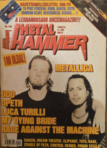 Metal Hammer 1999/12. 11. �vf.